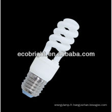 Lampe d’économiseur d’énergie T2 Mini spirale moitié 8000 H CE qualité
